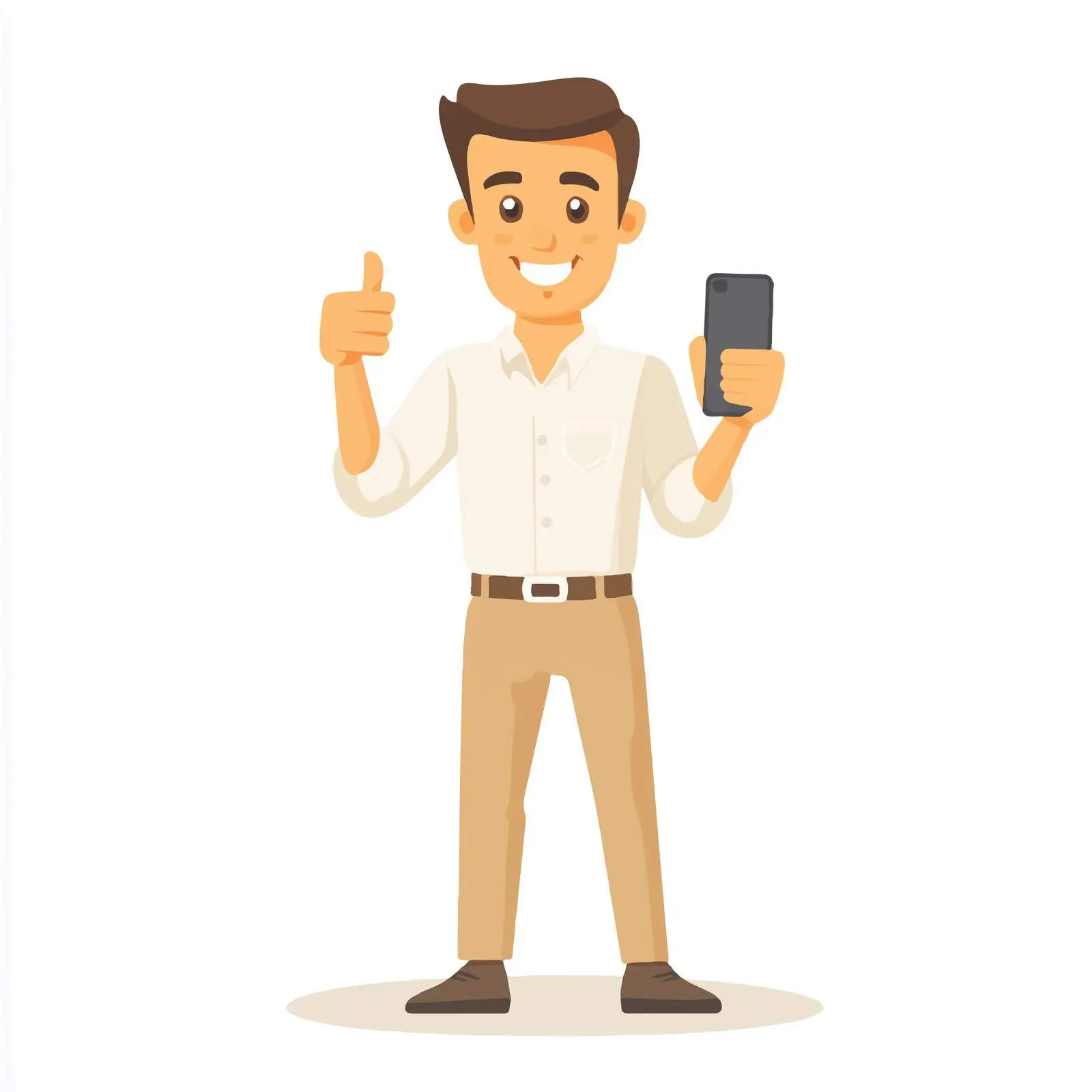 Young Positive Businessman Showcasing New Brand — free download from Dotvec