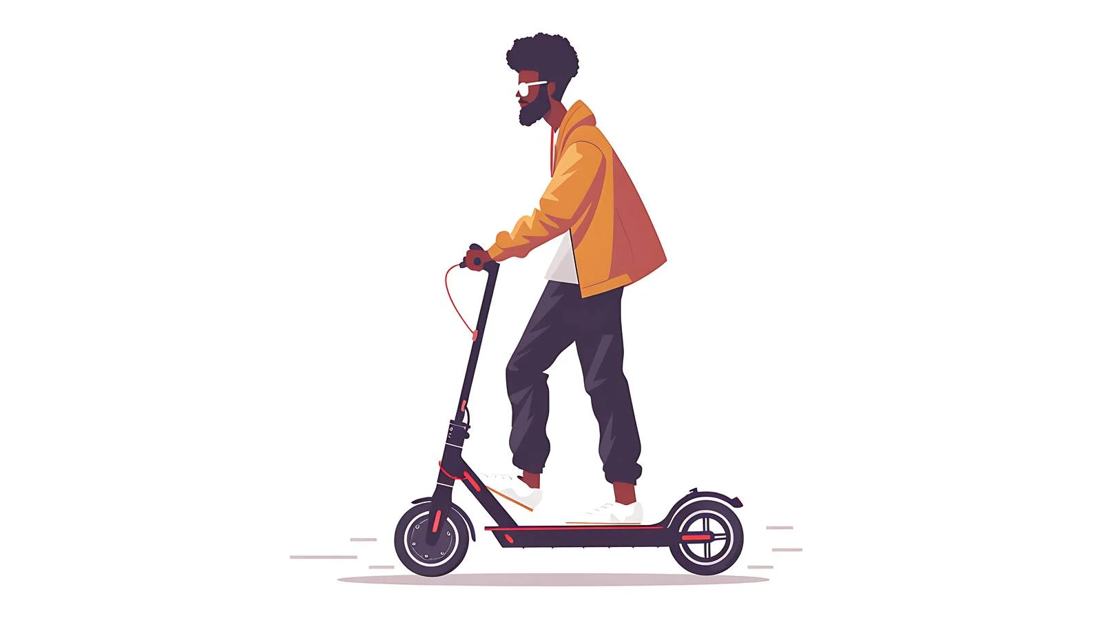 Urban E-Scooter Commute — free download from Dotvec