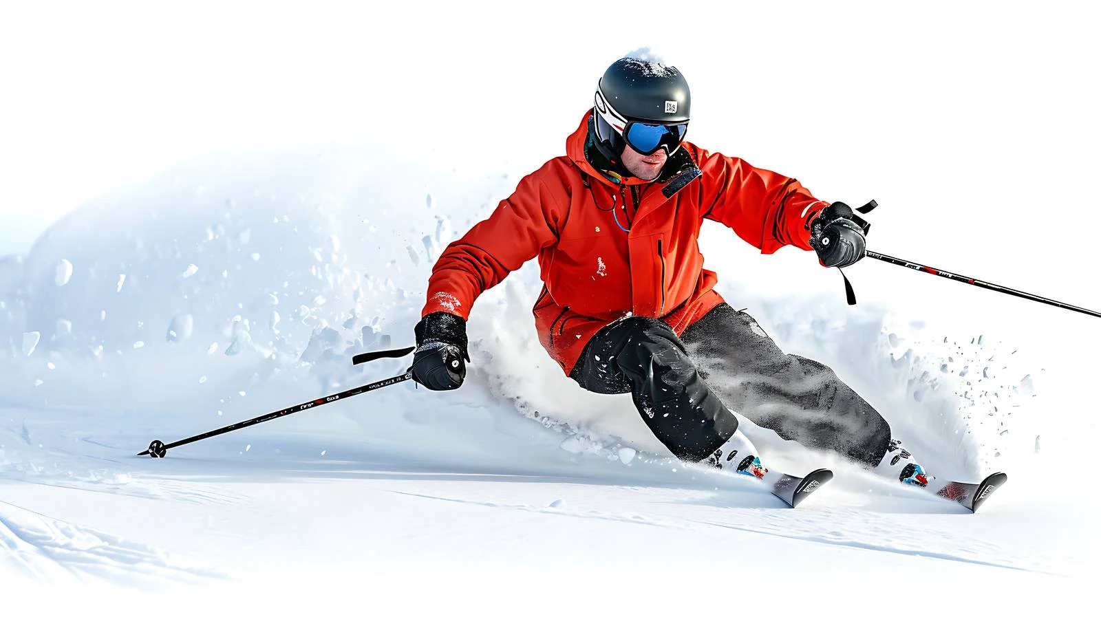 Thrilling Skiing Adventure in Deep Utah Snow — free download from Dotvec