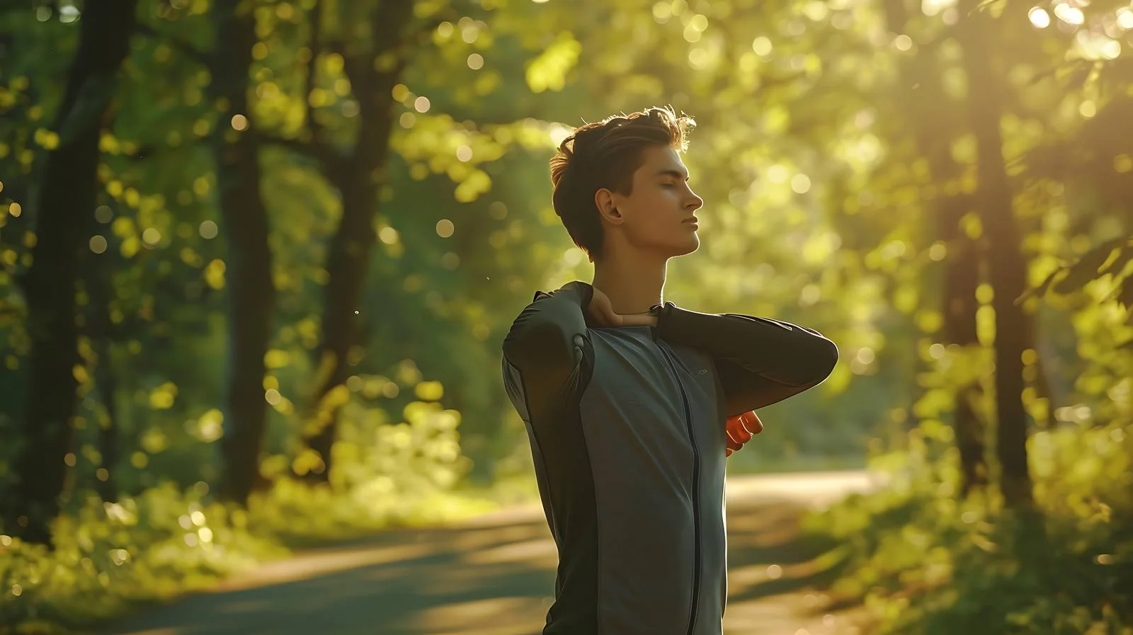 Pre-run Park Stretching Routine — free download from Dotvec