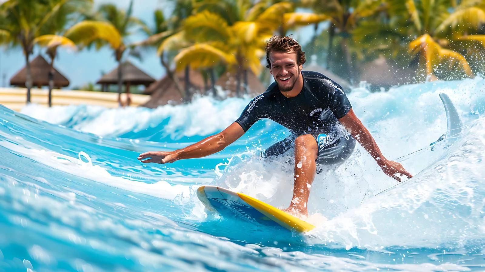 Professional Wave Simulator Surfing Lesson — free download from Dotvec