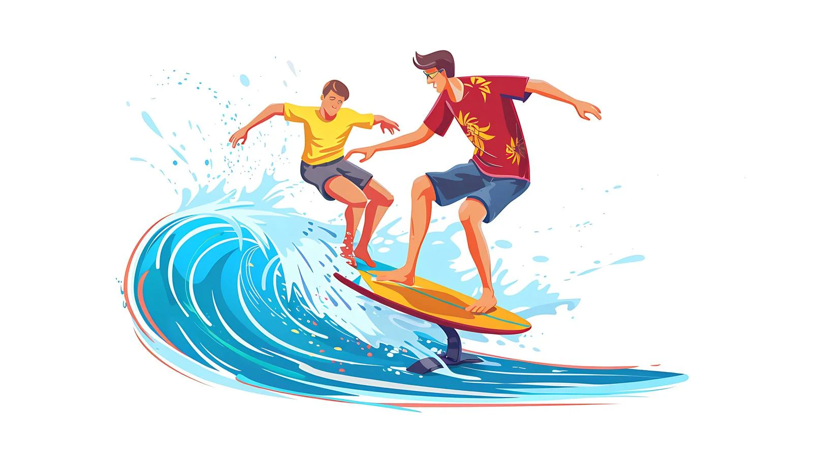 Surfing Lesson Wave Simulator Training — free download from Dotvec