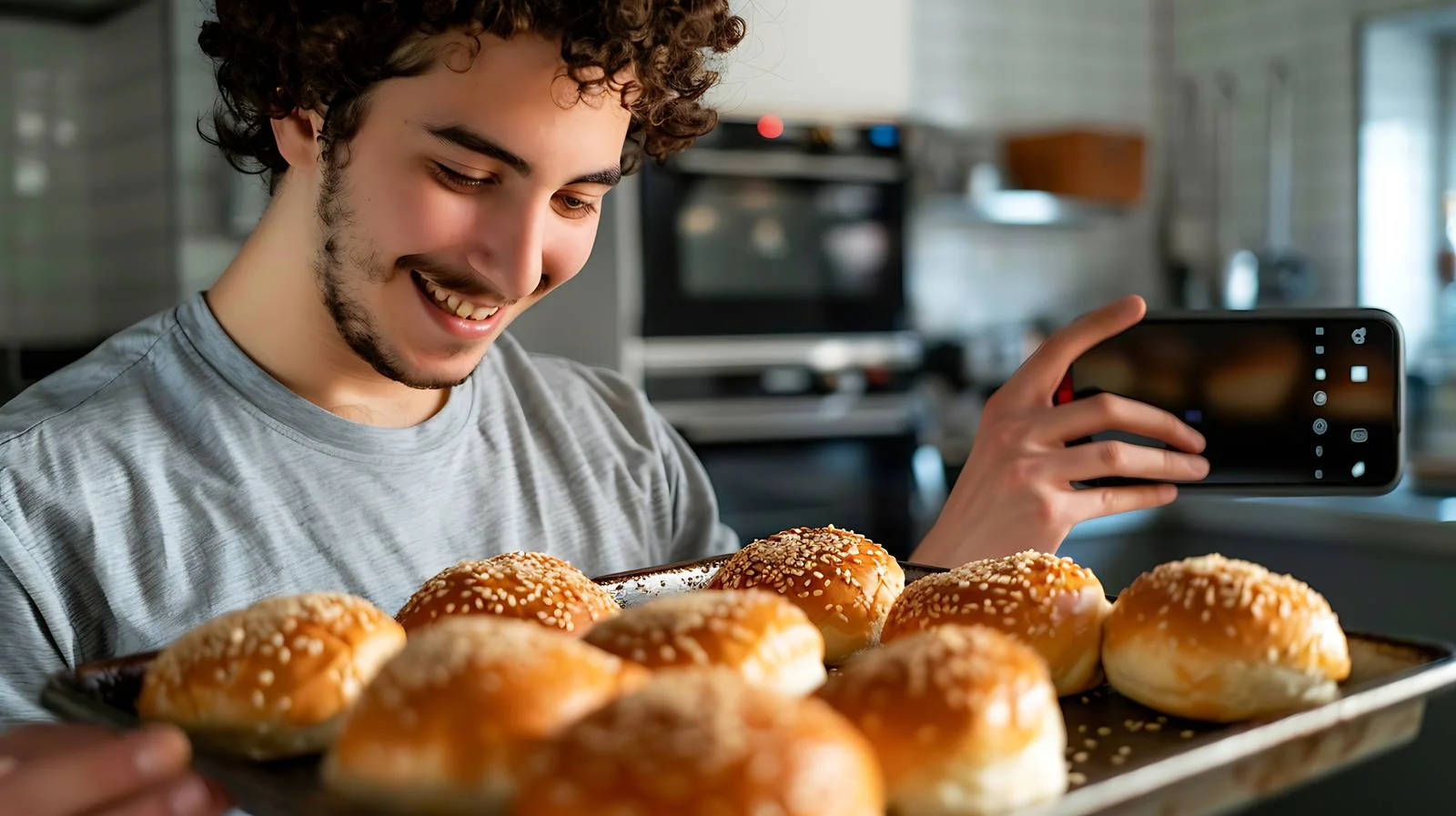 Capturing Friend's Sesame Sprinkle Moment — free download from Dotvec