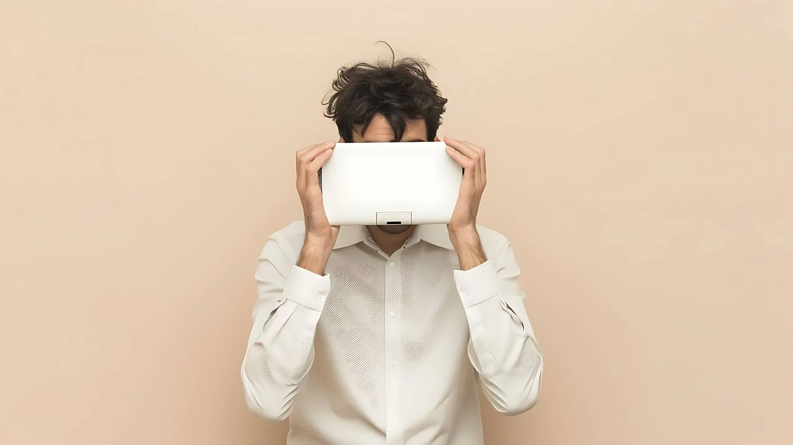 Tech-Savvy Professional in Neutral Setting — free download from Dotvec