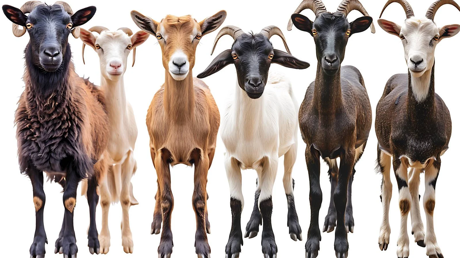 Village Farm Life with Young Goats and Rams — free download from Dotvec