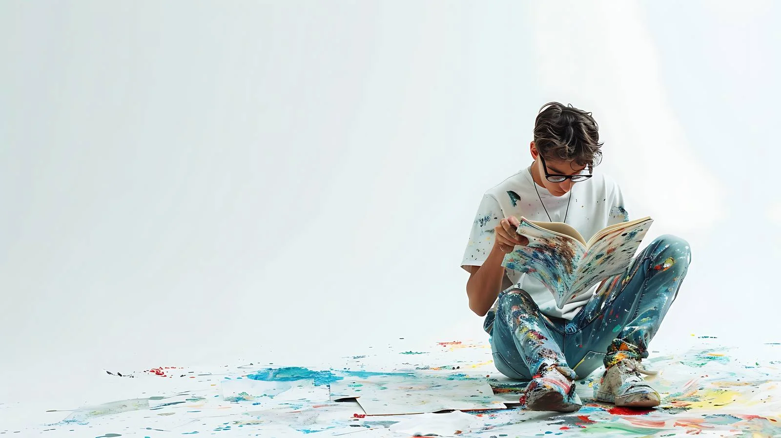 Young Painter Studio Reading Ground — free download from Dotvec