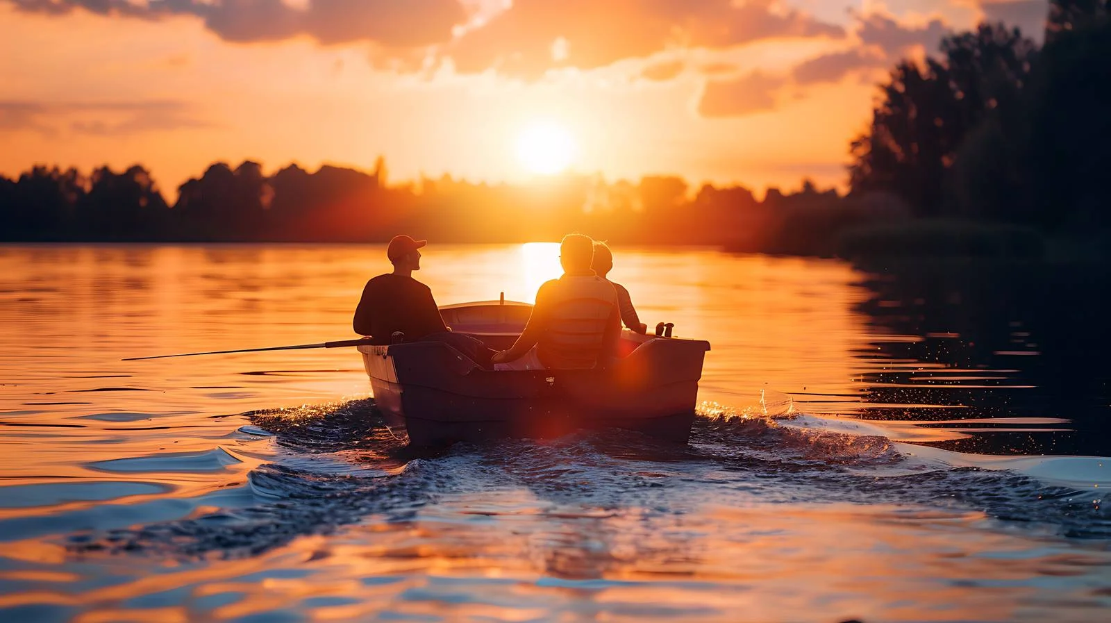 Serene Sunset Boating Experience — free download from Dotvec