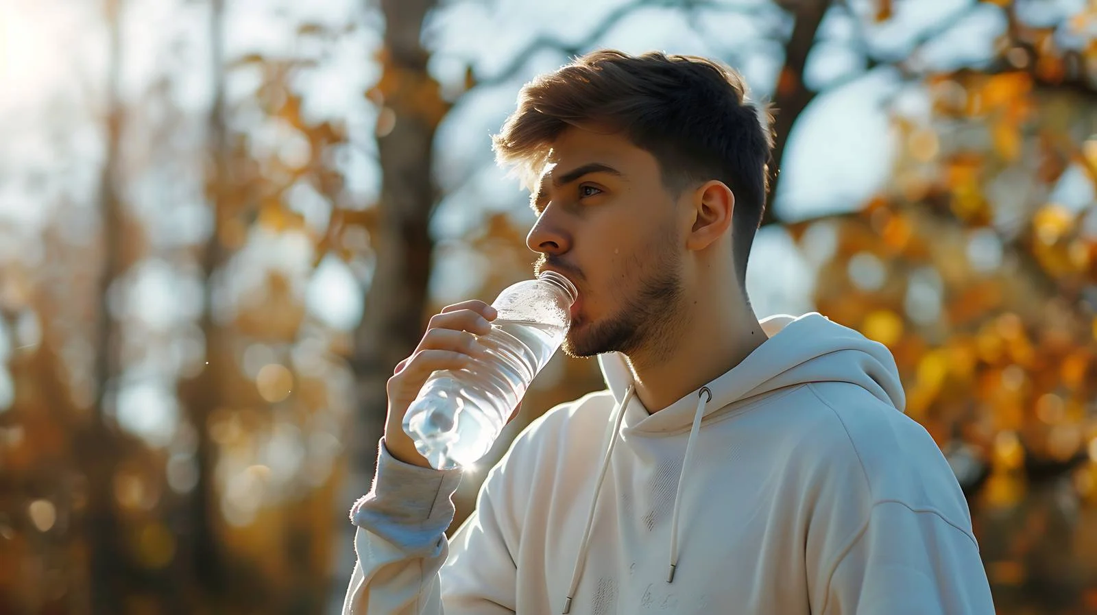 Sportman Rehydrating After Running — free download from Dotvec