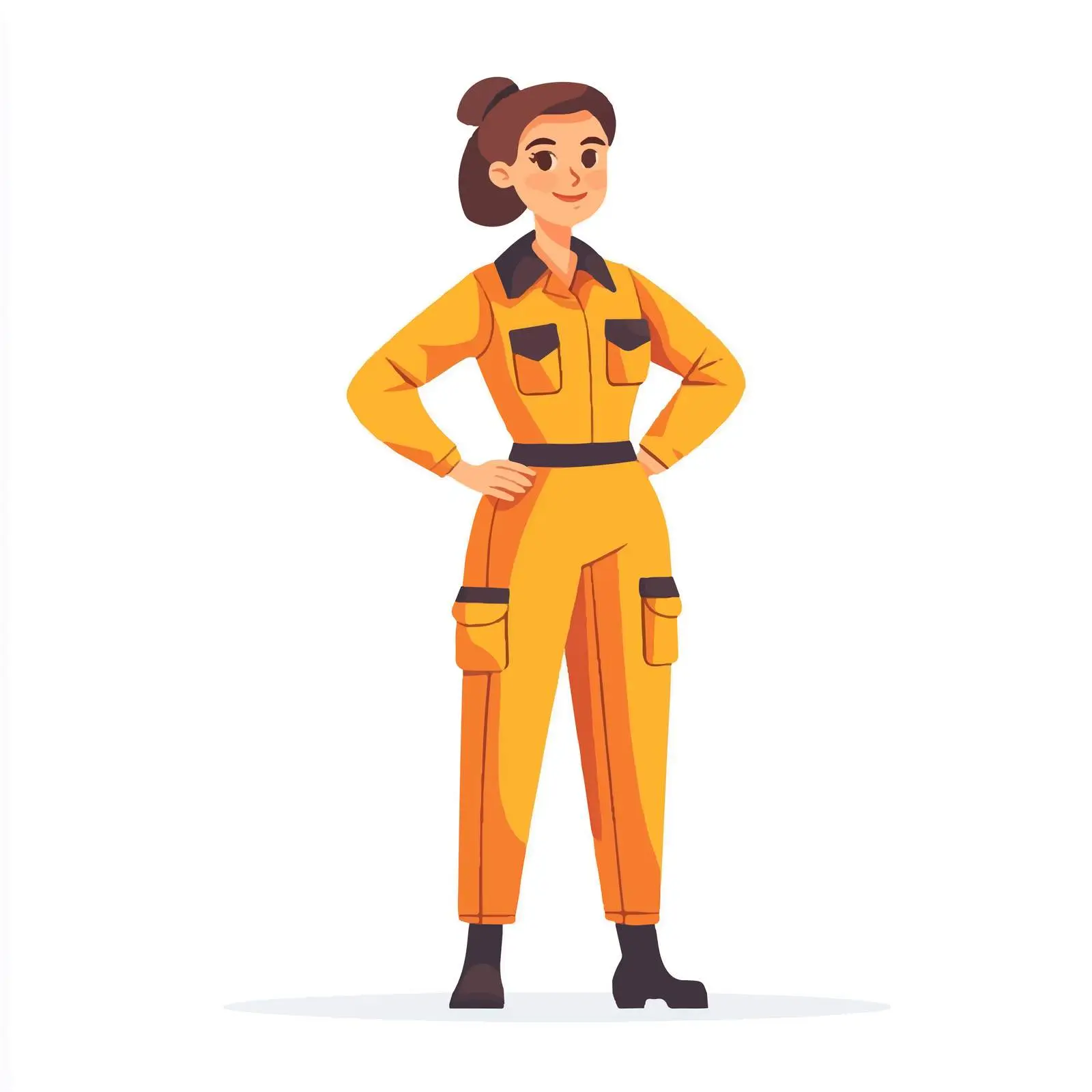 Young Woman Car Technician in Uniform – free women in trades image from Dotvec
