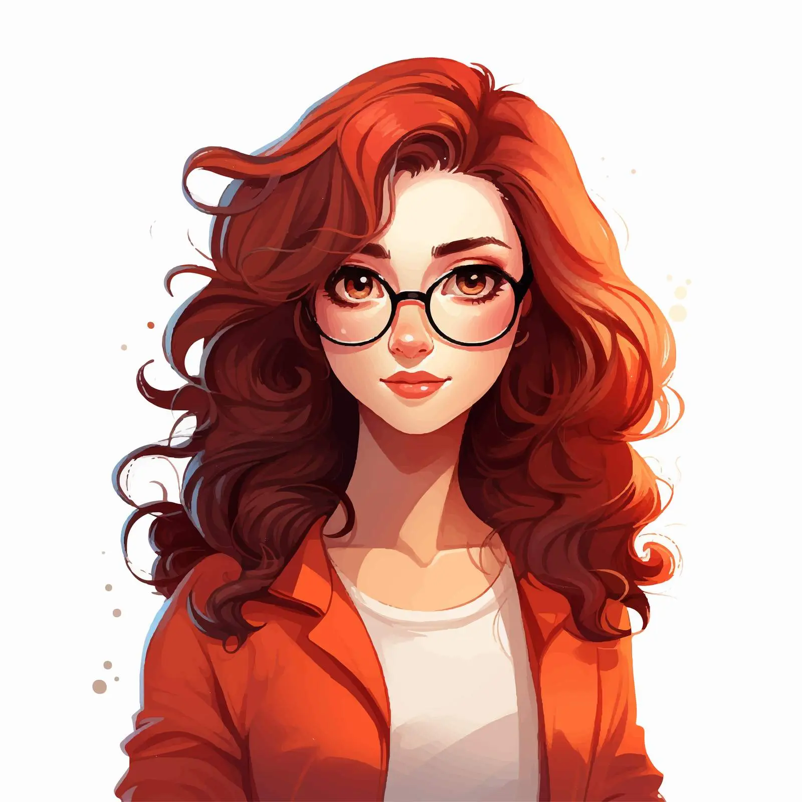 Young Woman Cartoon Vector Illustration — free download from Dotvec