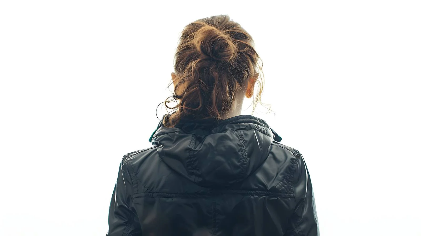 Elegant Woman in Studio Wearing Jacket — free download from Dotvec