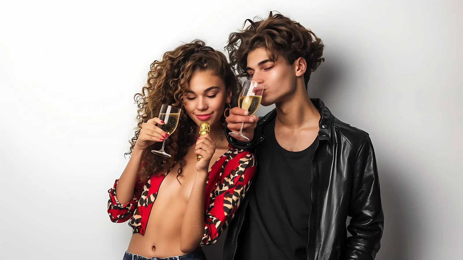 Socializing with Champagne — free download from Dotvec