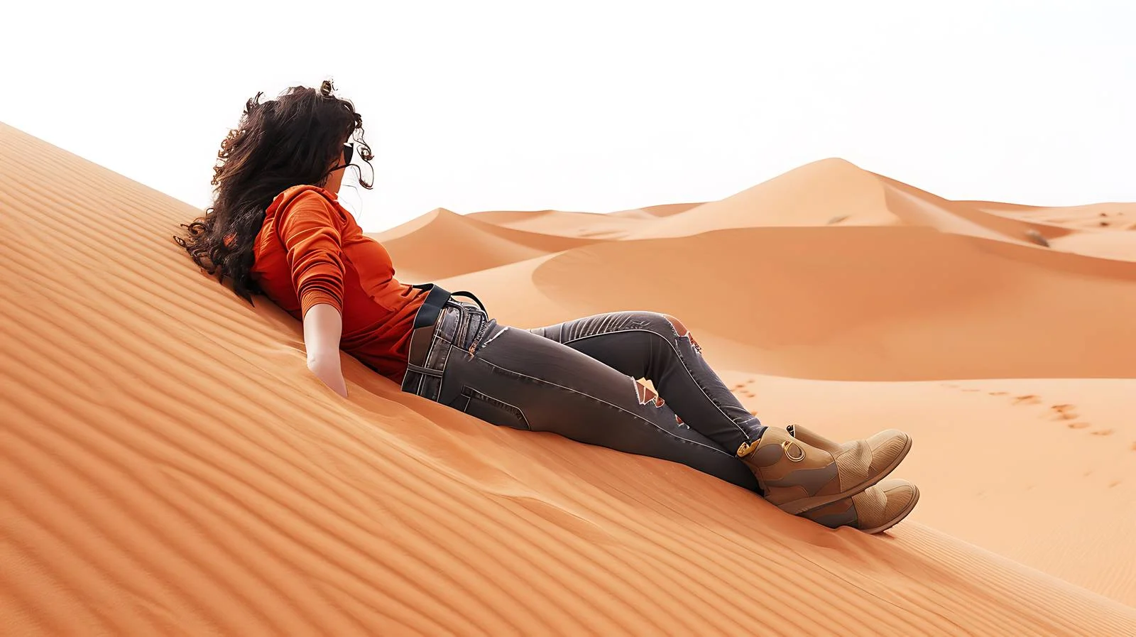 Serene Desert Rest: Sahara Dunes — free download from Dotvec