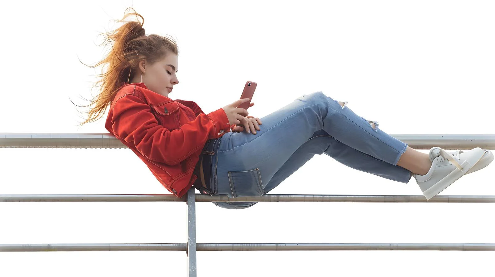 Tranquil Rooftop Terrace Scene — free download from Dotvec