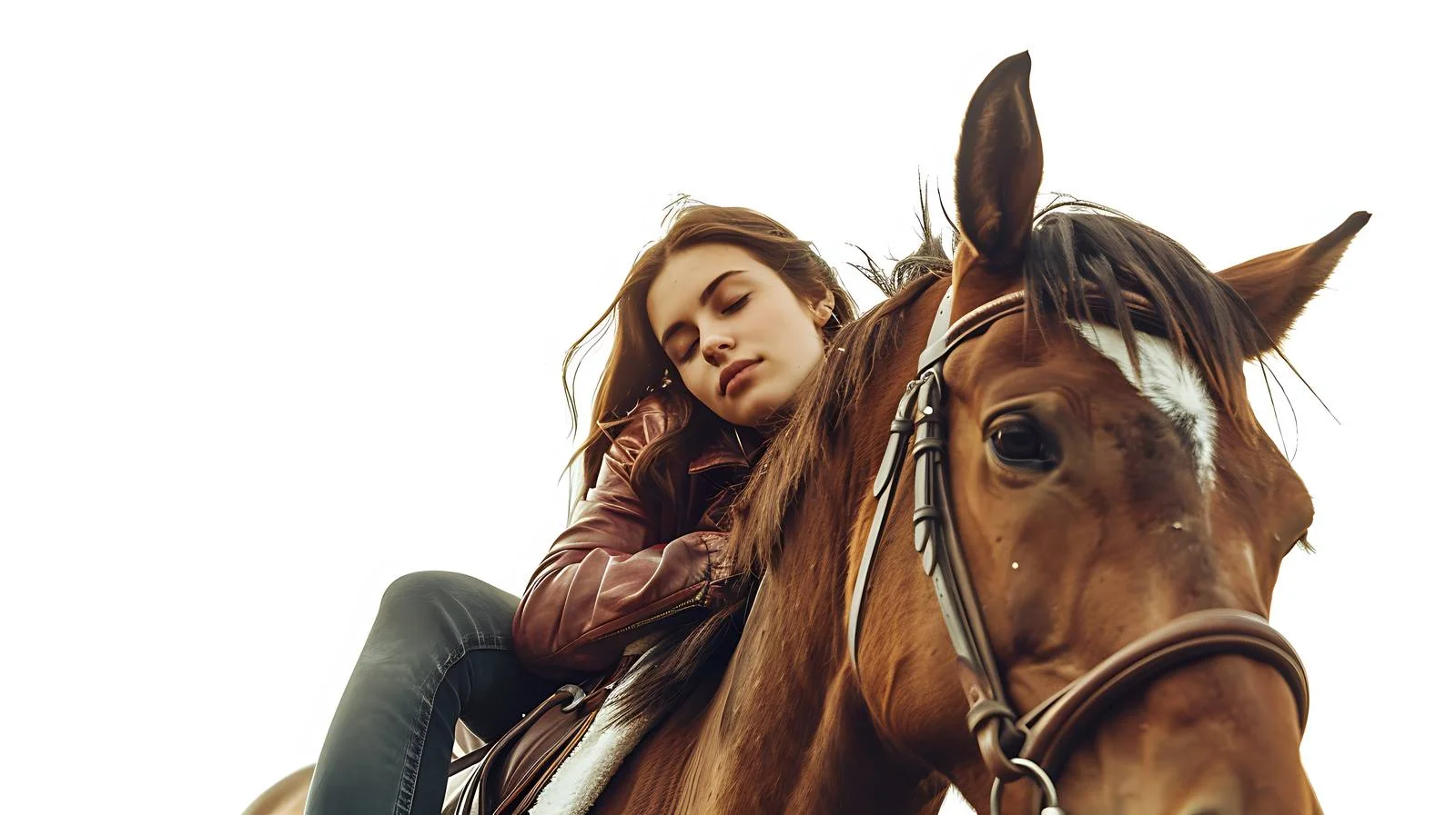 Equestrian Bonding Moment — free download from Dotvec