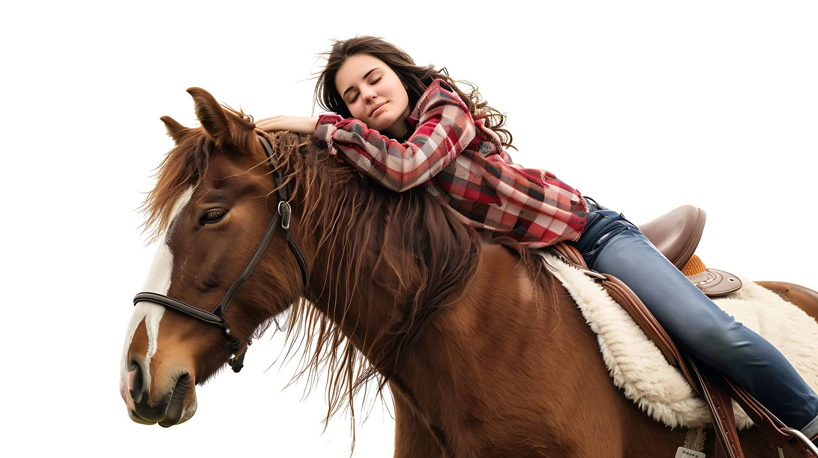 Equestrian Bonding Moment — free download from Dotvec