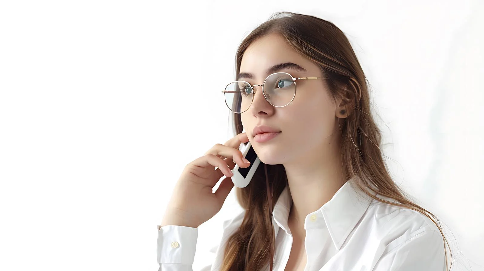 Professional Businesswoman Talking on Phone — free download from Dotvec