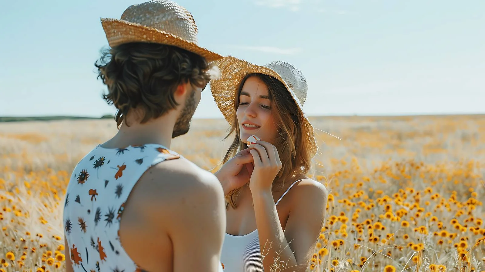 Applying Sunscreen Outdoors — free download from Dotvec