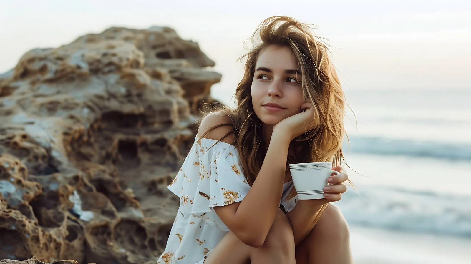 Peaceful beach relaxation — free download from Dotvec