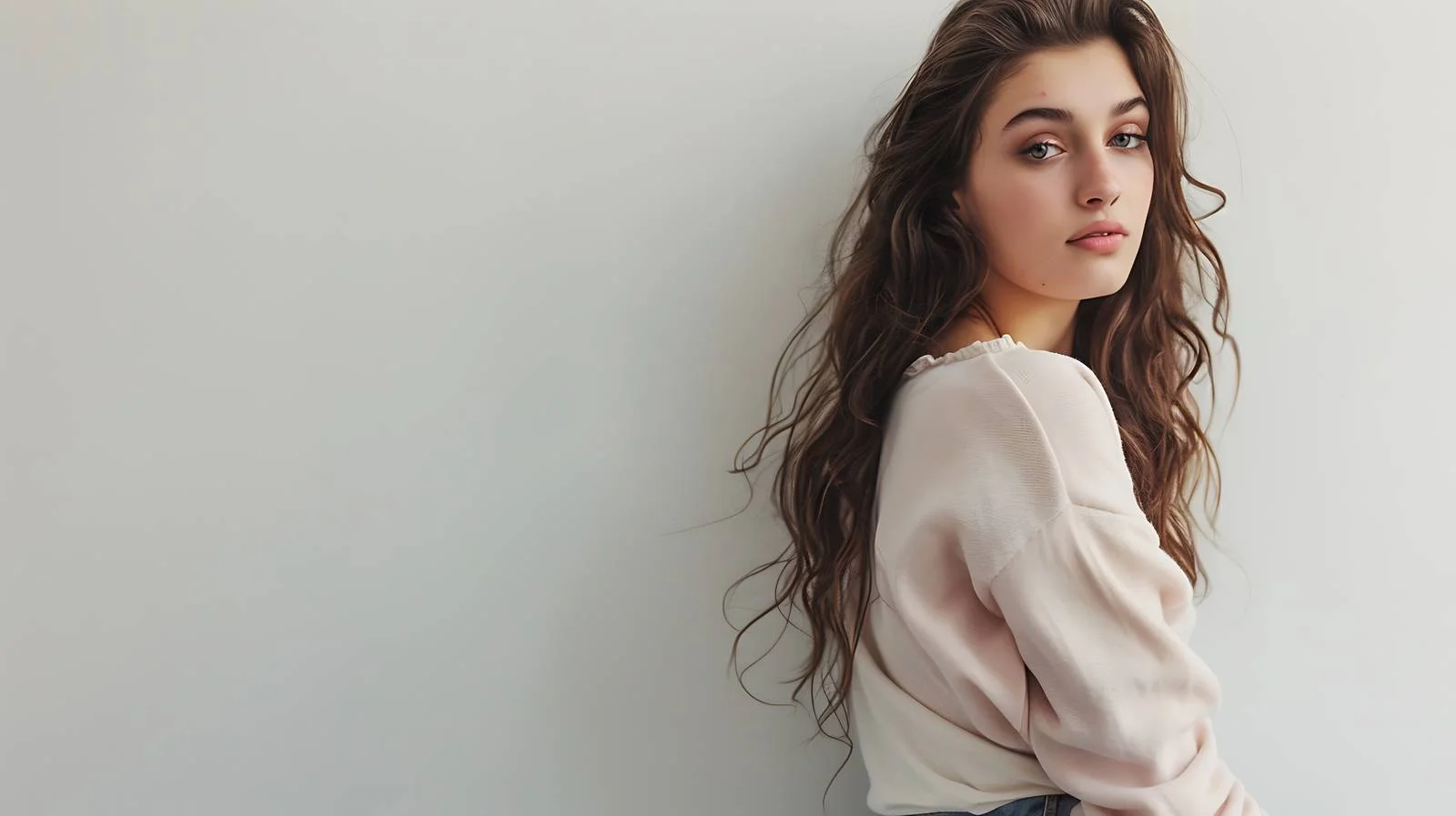 Confident Woman Pose Image — free download from Dotvec