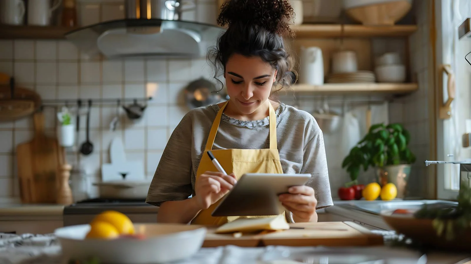 Digital Tablet Video Watching Woman — free download from Dotvec