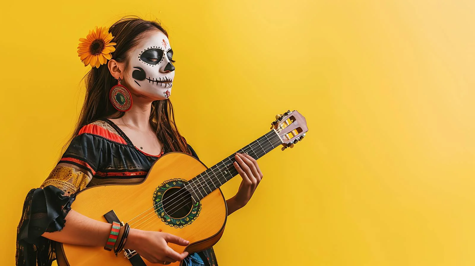 Artistic Face Paint Portrait — free download from Dotvec