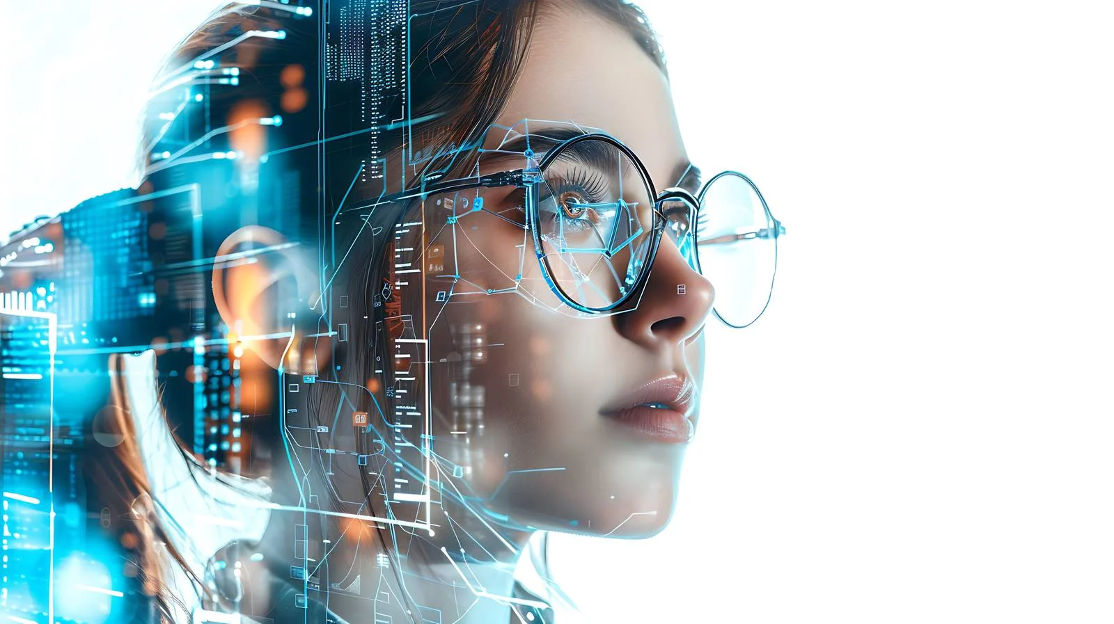 Skilled Female Worker in High-Tech Environment — free download from Dotvec