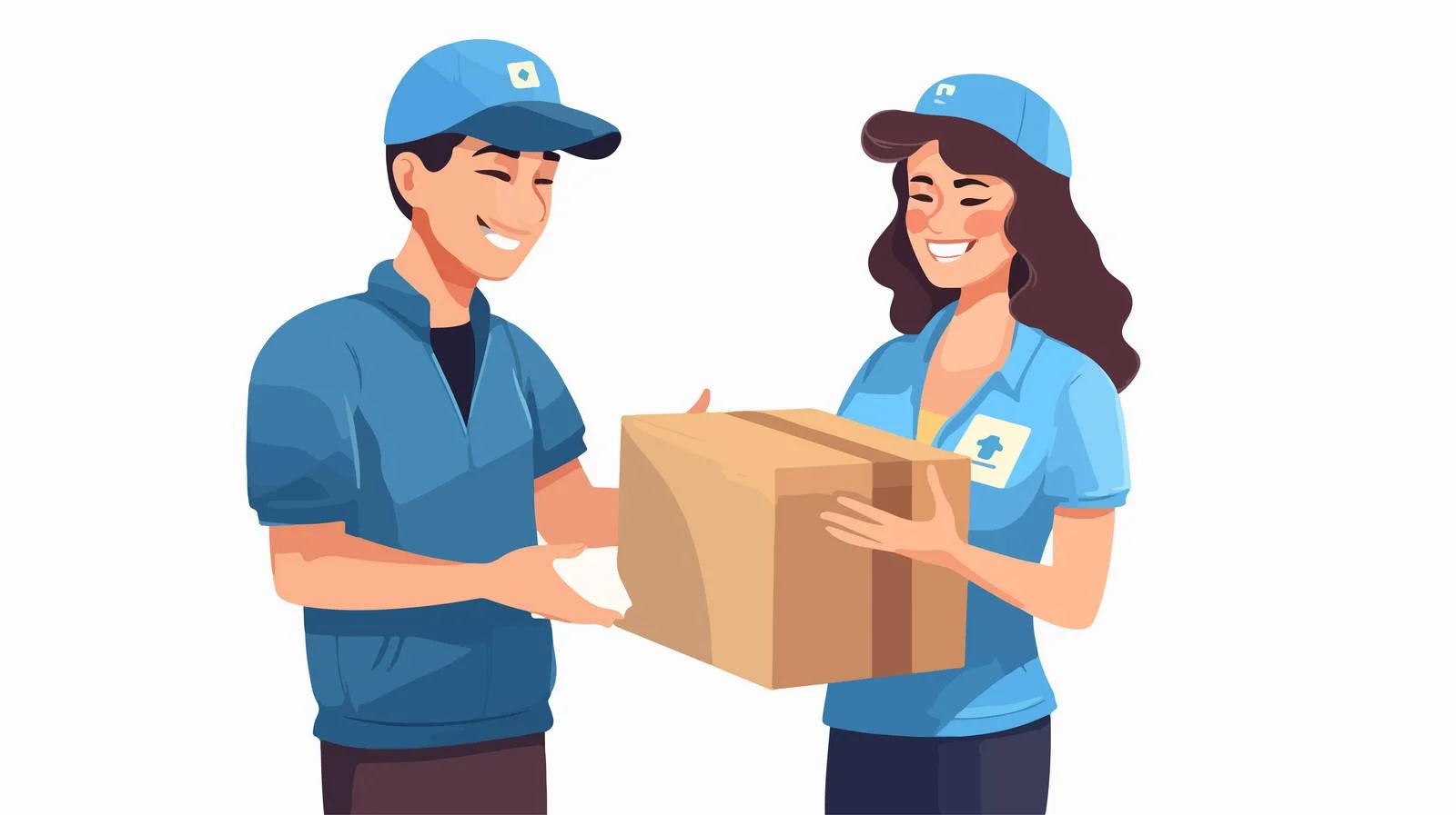 Delivery Transaction Process — free download from Dotvec