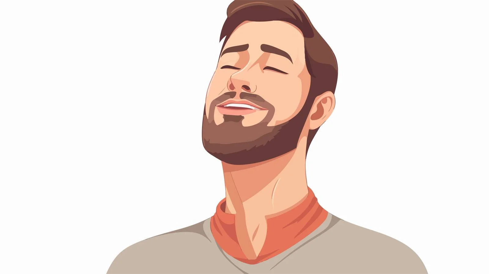 Man Feeling Sick Cartoon Illustration — free download from Dotvec