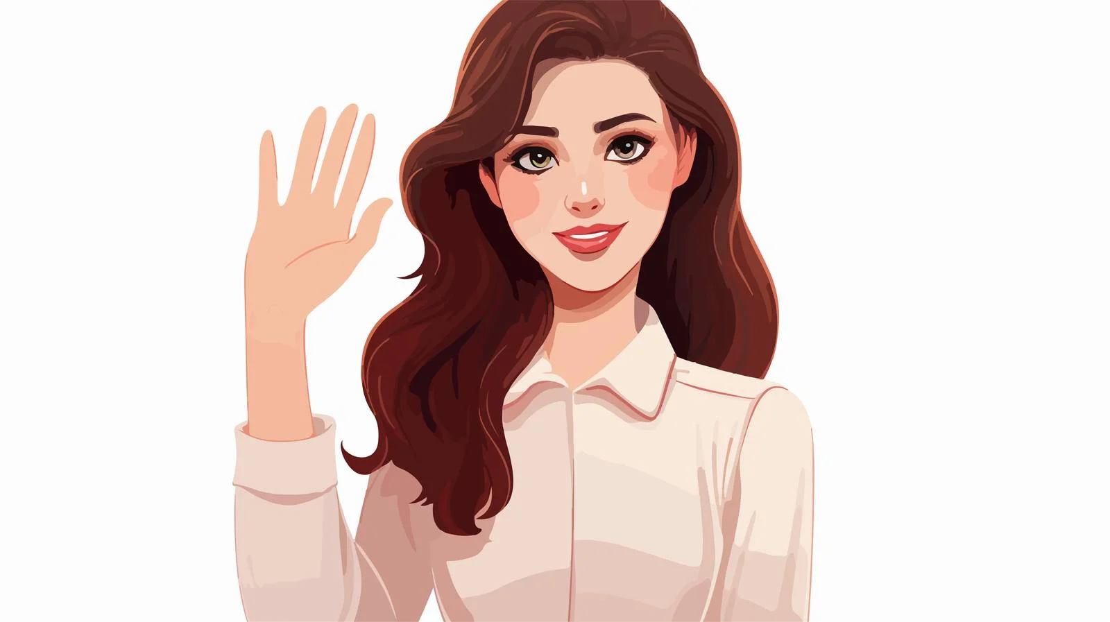 Professional Greeting Pose — free download from Dotvec