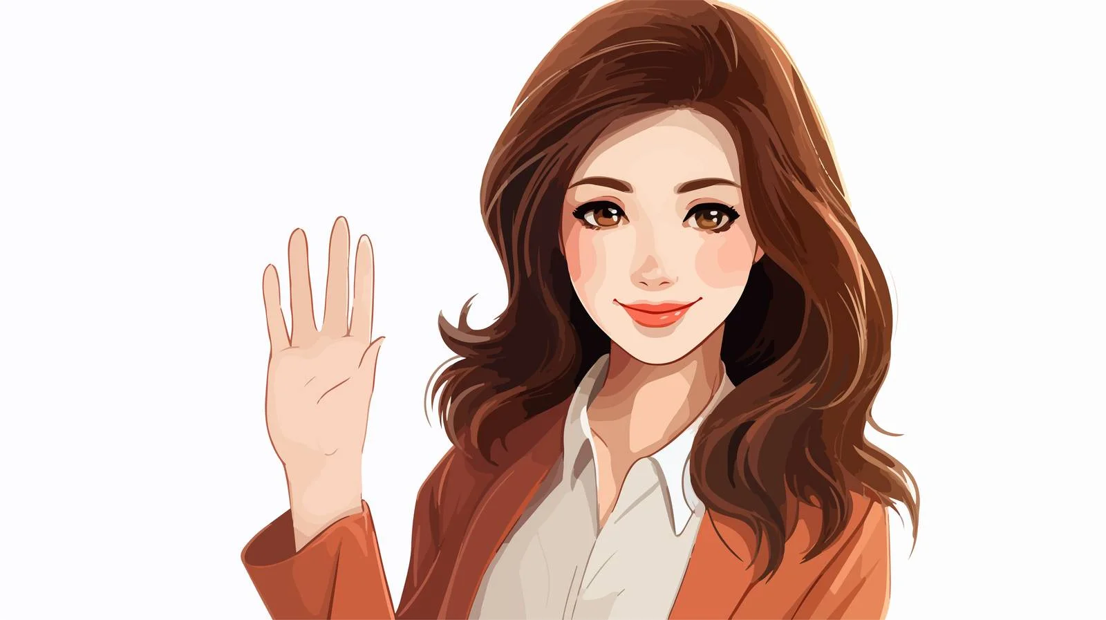 Professional Greeting Pose — free download from Dotvec