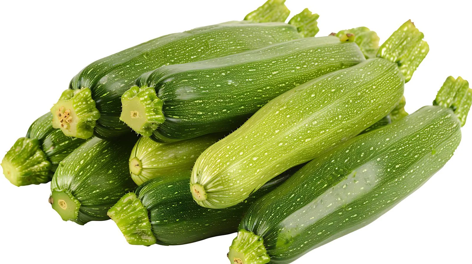 Fresh Green Zucchini at Market Stall — free download from Dotvec
