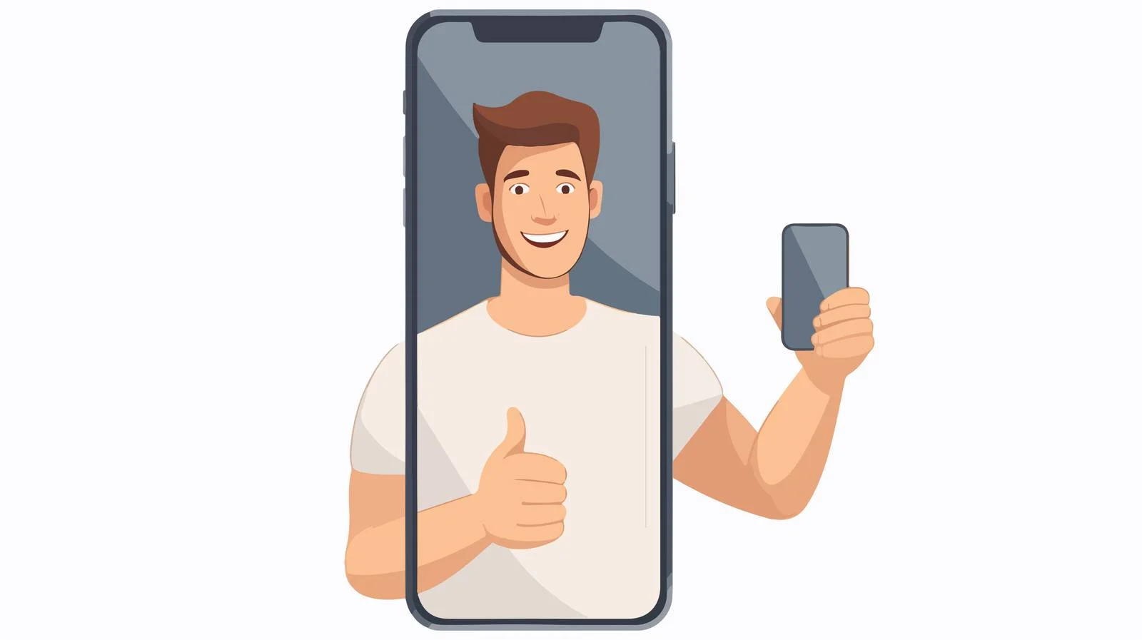 Professional Phone Screen Presentation — free download from Dotvec