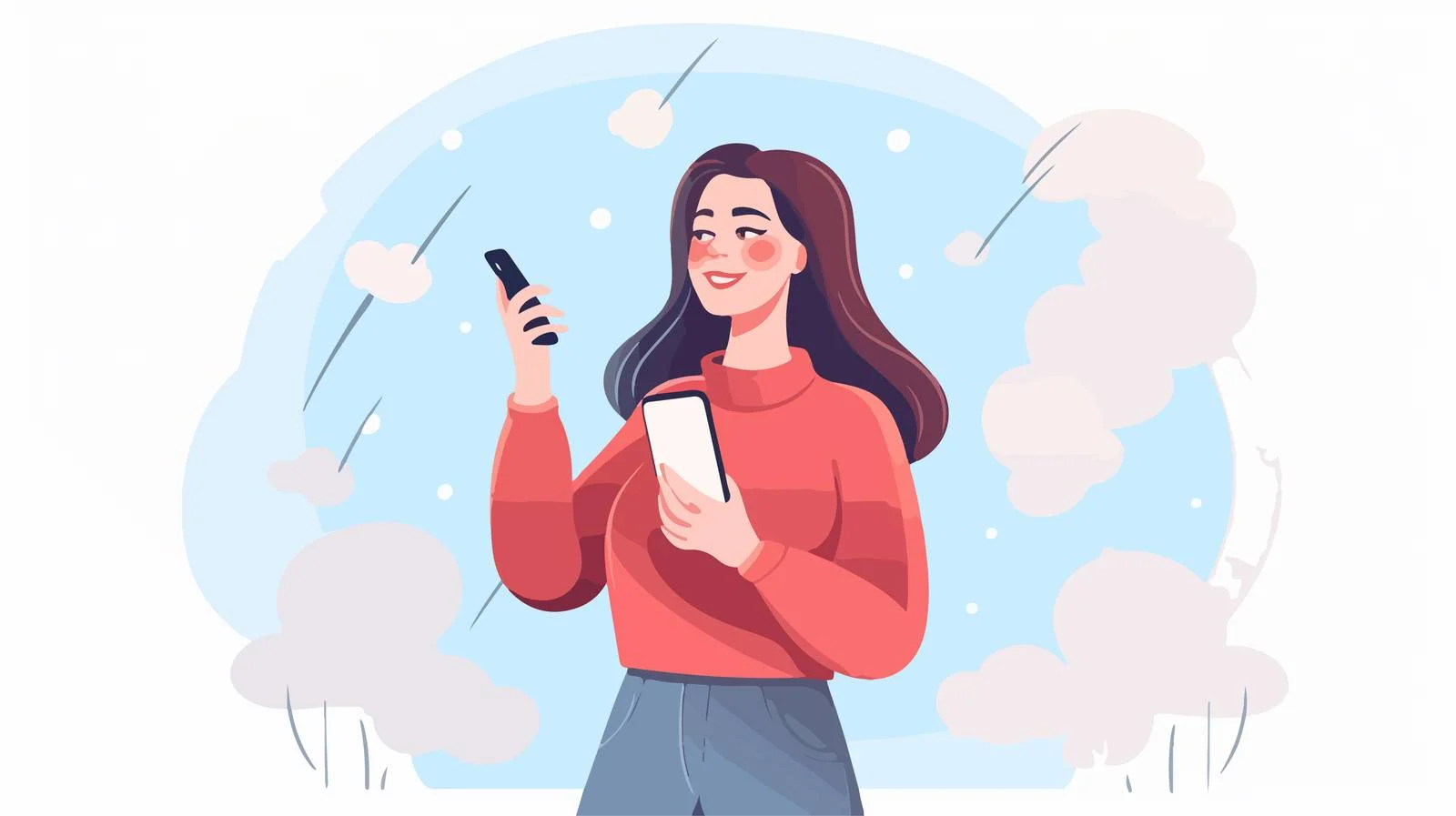 Social Media Like Notification on Phone — free download from Dotvec