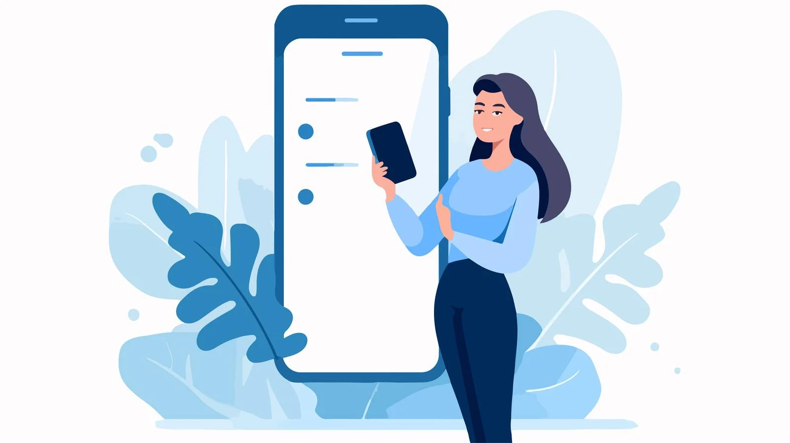 Professional Phone Screen Ok Gesture Display — free download from Dotvec