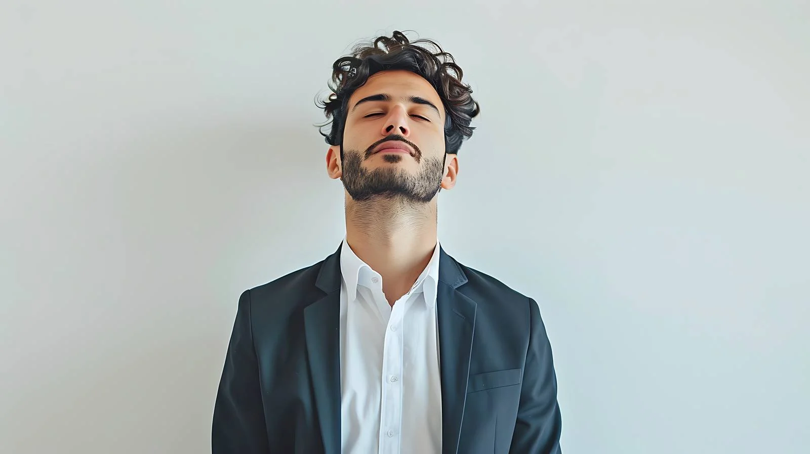 Focused Young Professional Standing in Office — free download from Dotvec