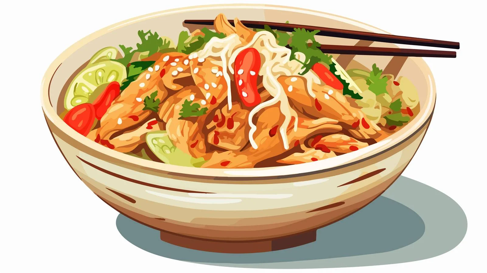 Traditional Chicken Food from Indonesia — free download from Dotvec