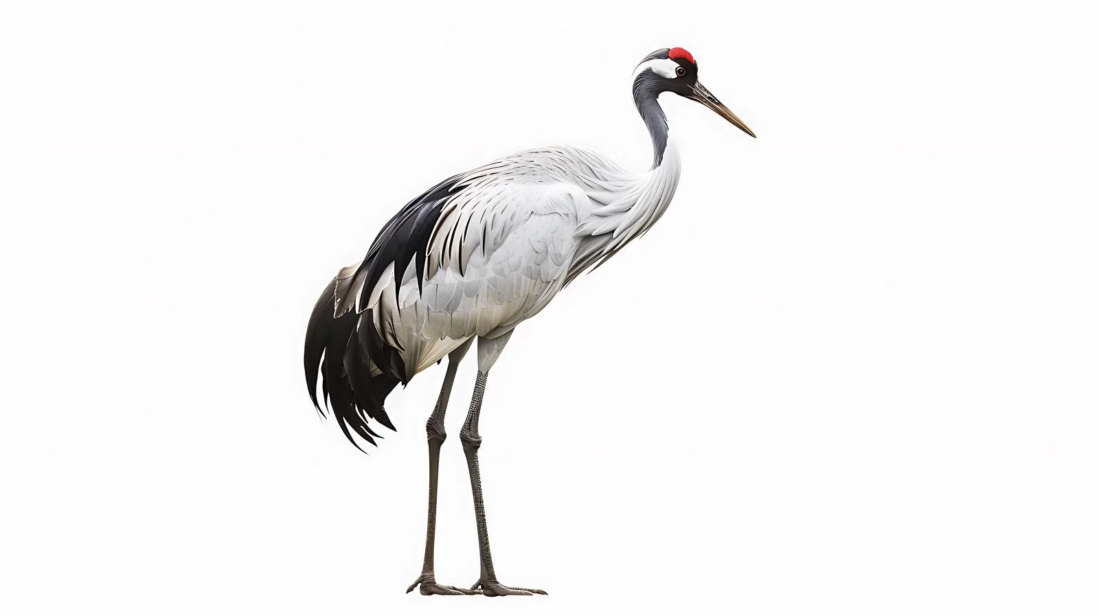 Elegant Crane Wildlife Isolated Photo — free download from Dotvec
