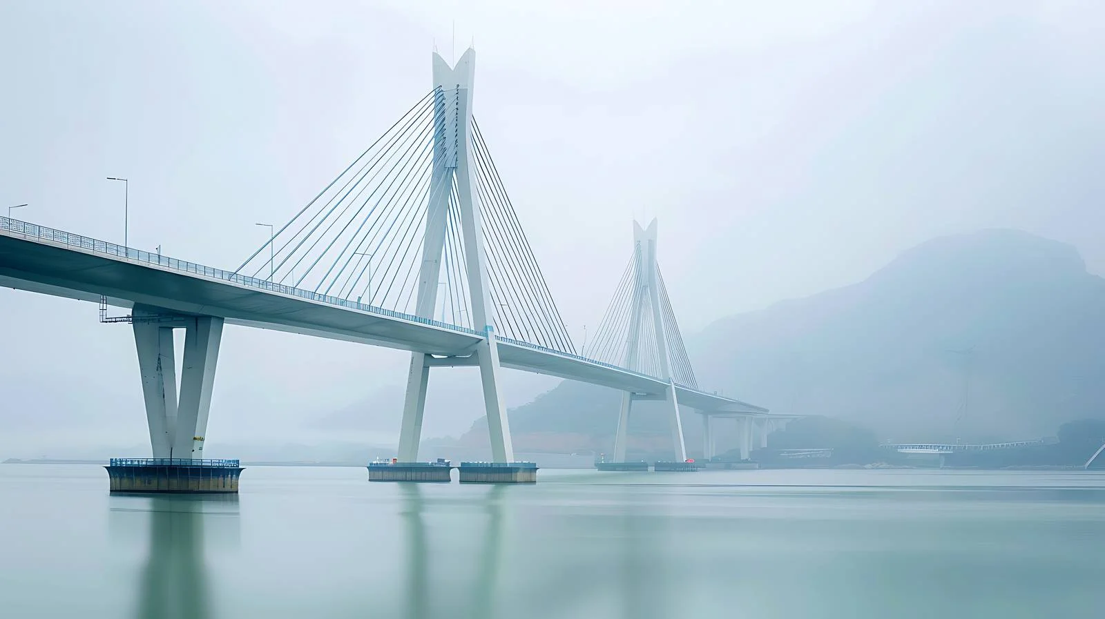 Zhoushan City Bridge Overview — free download from Dotvec