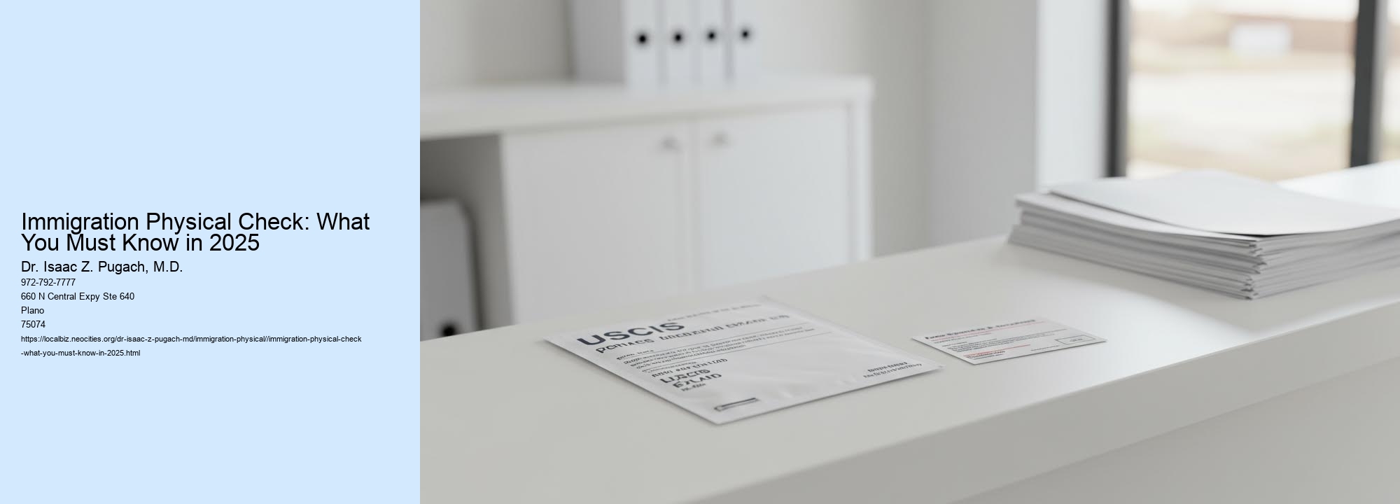 Immigration Physical Check: What You Must Know in 2025