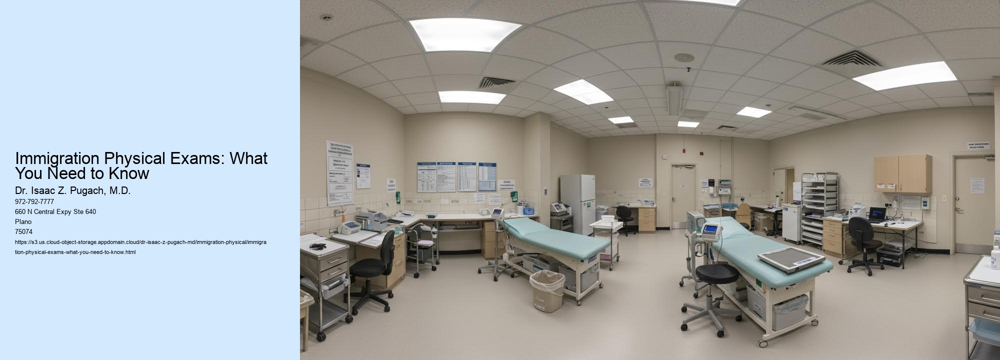 Immigration Physical Exams: What You Need to Know