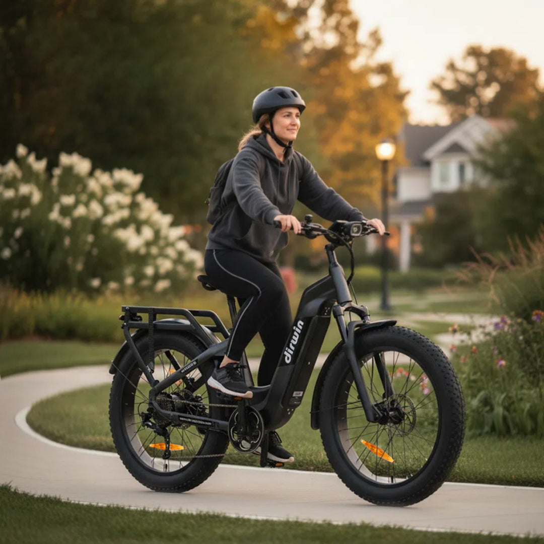 Are Dirwin hunting eBikes waterproof or weather-resistant?