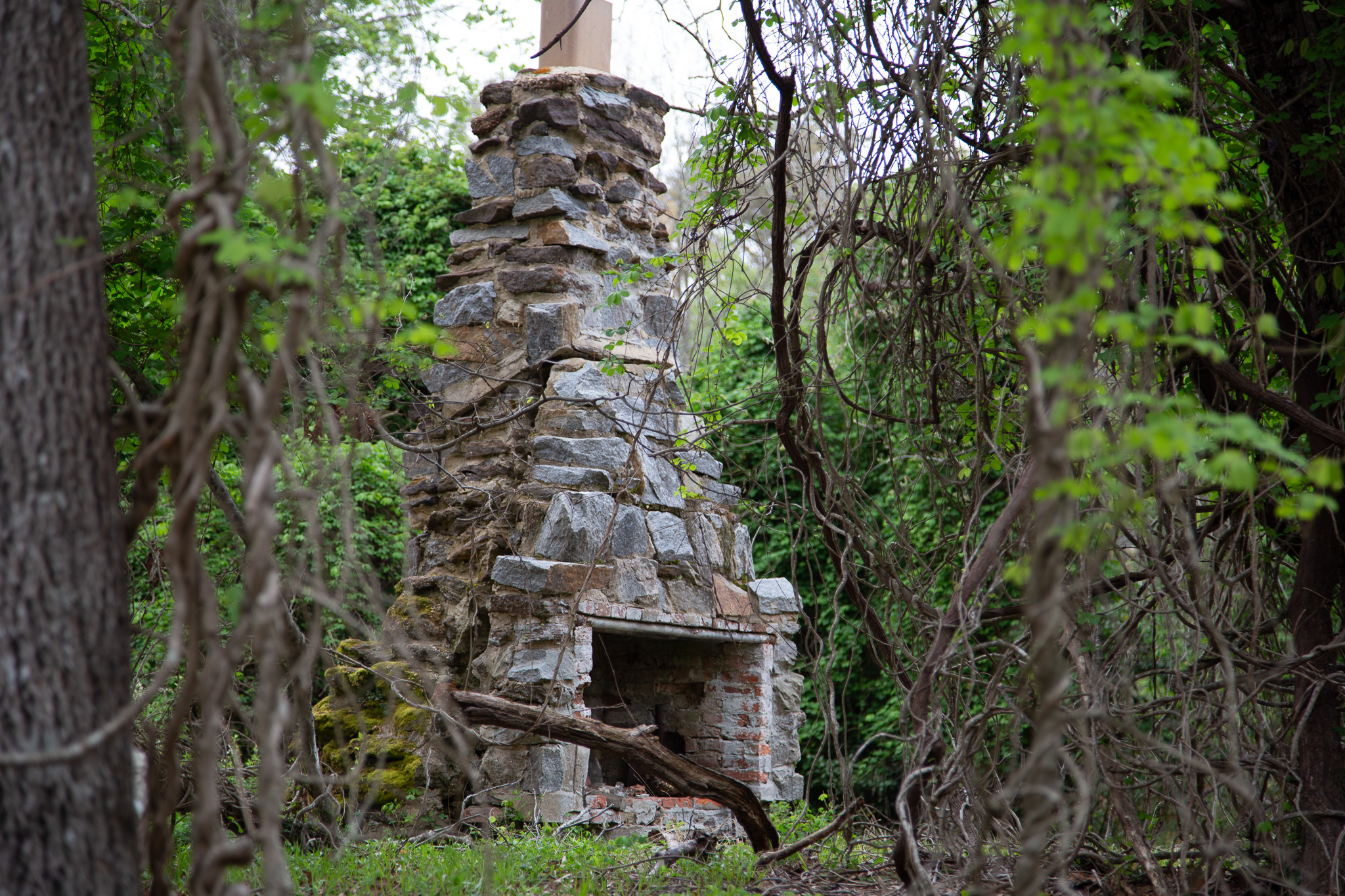 Exploring the Fries Mill Ruins