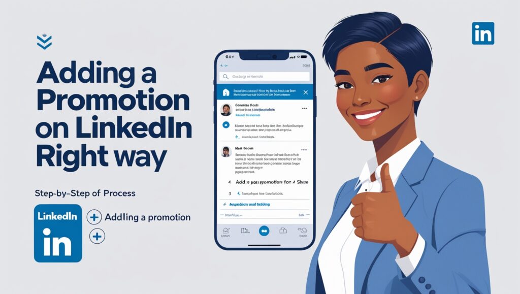Promotion on LinkedIn