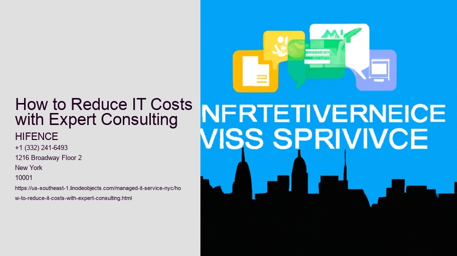 How to Reduce IT Costs with Expert Consulting