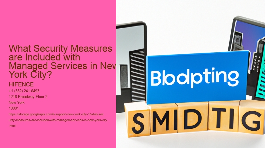 What security measures do managed IT support providers implement for clients in New York?