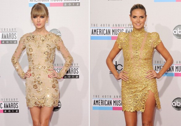 Duas loiras e um estilo: decorativismo fashion em alta no tapete vermelho