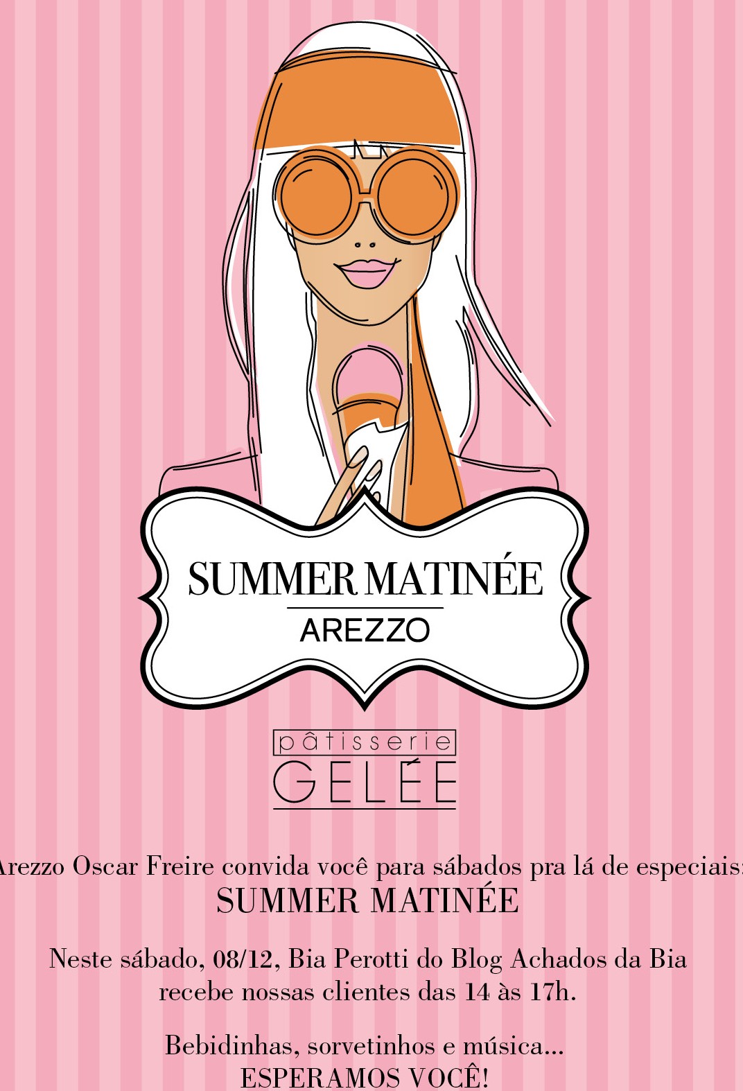 Arezzo mima suas clientes com comes, bebes e uma stylist de plantão