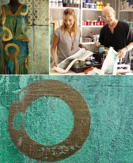 O resultado da parceria de artista plástico italiano com estilista. Vem ver!