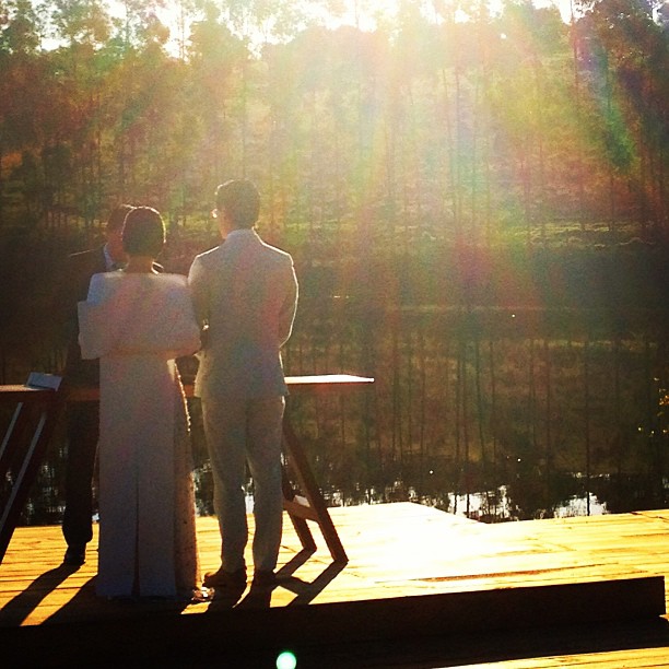 Família Ohtake celebra: Rodrigo se casa com estilista Fernanda Yamamoto